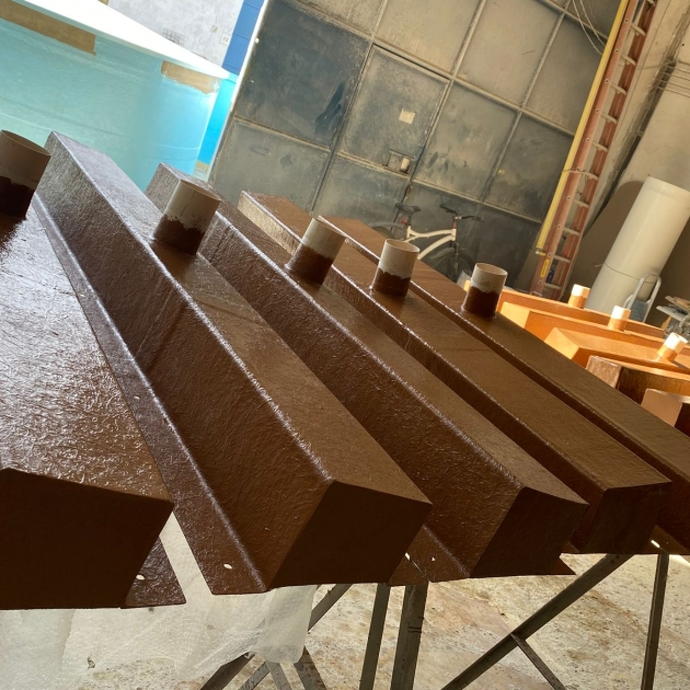 Fabricação de calhas